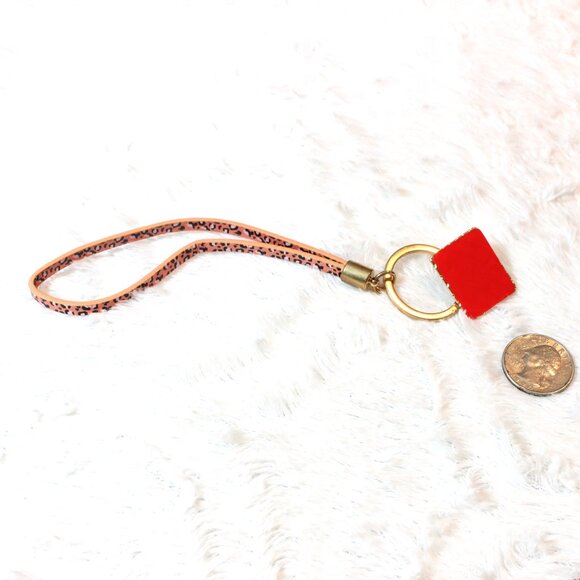 Phone Strap Ring Stand KeyChain Wristlet Finger Ring Stand Cell Phone Strap - Picture 2 of 2